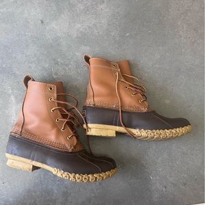 L.L. Bean Boot 7M Tan / Brown